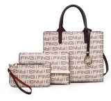 Shoulder Bags Messenger Handbags Three-Piece Women's Bag