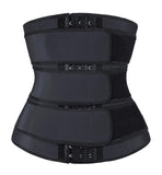 Women Waist Trimmer Tripple Belts Waist Trainer Shaperwear Tummy Control Slimming Fat Burning For Postpartum Sheath Belt