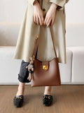 New trendy fashion commuter bucket bag all match large-capacity one-shoulder messenger women's bag