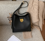 New trendy fashion commuter bucket bag all match large-capacity one-shoulder messenger women's bag