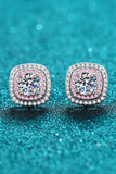 1 Carat Moissanite Stud Earrings